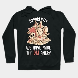 Tabletop Role Playing Game DM Dungeon Master Bunny Hoodie